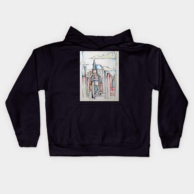 New York Kids Hoodie by nikkicischke